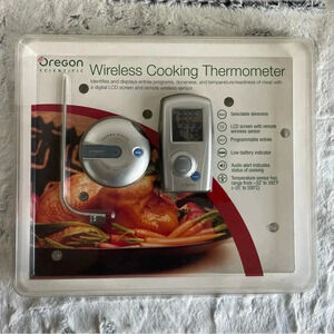Oregon Scientic Wireless Cooking Thermometer AW129 Brand New Factory Sealed